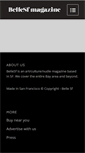 Mobile Screenshot of bellesf.com